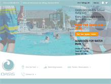 Tablet Screenshot of billingsoasis.com